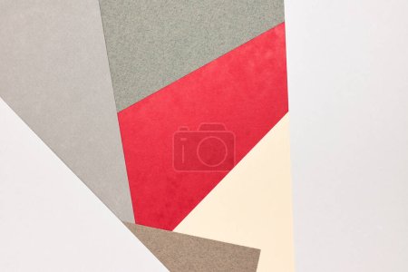 Foto de Hojas de papel de negocios textura plana de fondo - Imagen libre de derechos