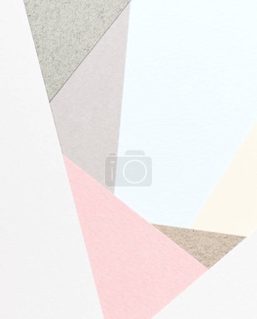Photo for Paper sheet flat texture abstract business background - Royalty Free Image