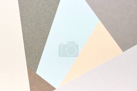 Foto de Hoja de papel textura plana fondo abstracto del negocio - Imagen libre de derechos