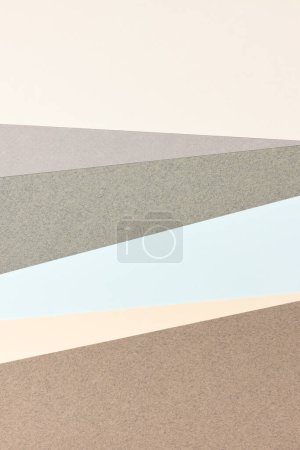 Téléchargez les photos : Feuille de papier texture plate abstrait fond d'entreprise - en image libre de droit