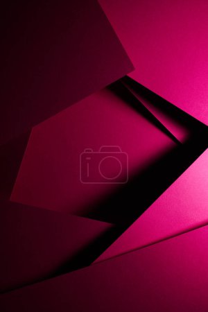 Photo for Pink paper abstract texture background - Royalty Free Image