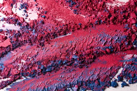 Téléchargez les photos : Fond texture ombre à paupières broyée rose - en image libre de droit
