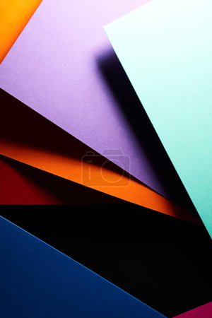 Photo for Striped geometric abstract texture background - Royalty Free Image