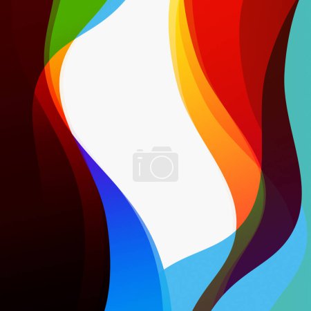 Photo for Abstract vibrant multicolored business background - Royalty Free Image