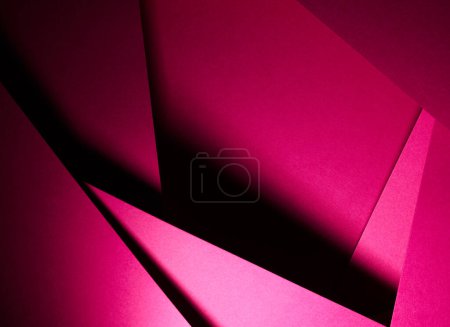 Photo for Pink geometric lines abstract texture background - Royalty Free Image