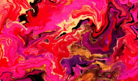 Foto de Textura de pintura abstracta de mármol grunge aislado sobre fondo blanco - Imagen libre de derechos