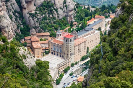Photo for Montserrat Abbey Monastery Barcelona Spain travel traveling travelling - Royalty Free Image