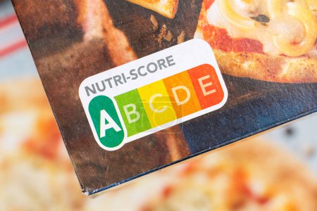Nutri Score nutrition label symbol healthy eating for food Nutri-Score