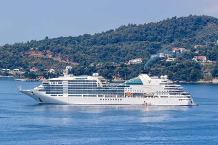 Foto de Crucero en el Mar Mediterráneo viaje Isla Egea de Skiathos, Grecia - Imagen libre de derechos
