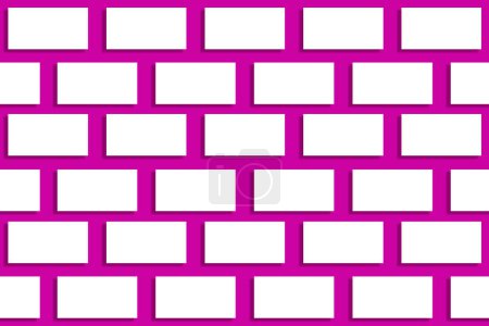 Foto de Burla de montones horizontales de tarjetas de visita blancas dispuestas en filas sobre un fondo de papel texturizado lila - Imagen libre de derechos