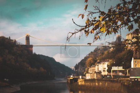 Photo for Clifton Suspension Bridge - Bristol, England, United Kingdom - Royalty Free Image