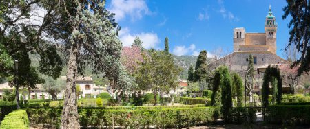 Cartuja de Valldemossa gardens, a haven of tranquility framed by timeless architecture