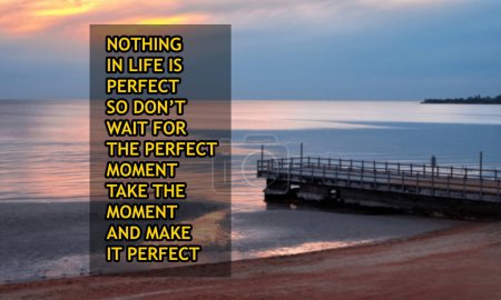 Nichts im Leben ist perfekt 