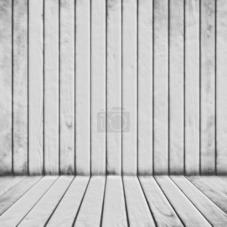 Téléchargez les photos : Vieux bois blanc ou plancher de planche vintage en bois et fond de surface murale comme disposition vintage pour des projets rétro, grunge et créatifs dans les constructions, l'architecture et le design d'intérieur - en image libre de droit