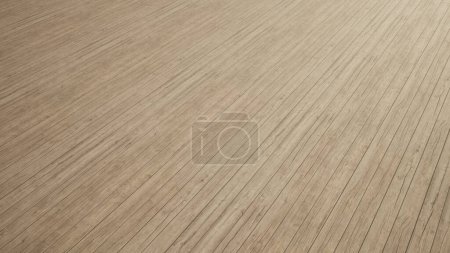Concept or conceptual solid beige background of rough planks texture floor as vintage pattern layout. A 3d illustration metaphor for construction, architecture, urban and interior design