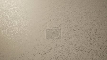 Photo for Concept or conceptual solid and rough beige background of concrete texture floor as a modern pattern layout. A 3d illustration metaphor for construction, architecture, urban and interior design - Royalty Free Image