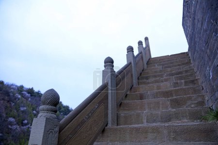 Photo for Chinese-style steps and railings - Royalty Free Image