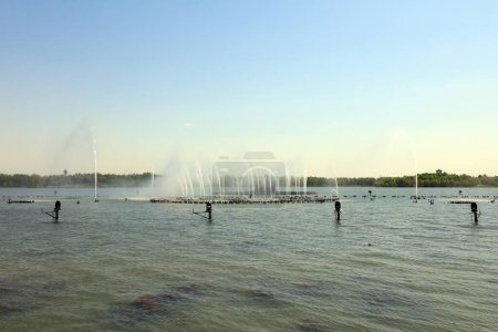 Téléchargez les photos : Fontaine dans le parc - en image libre de droit