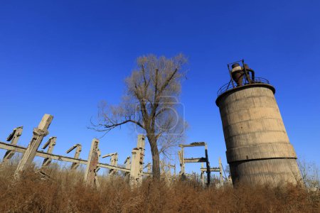 Foto de Silo de cemento abandonado, China - Imagen libre de derechos