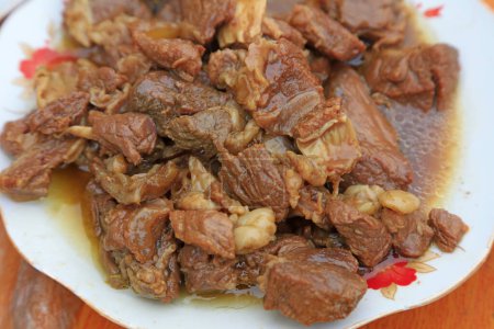Foto de Estofado de carne chino famoso - Imagen libre de derechos