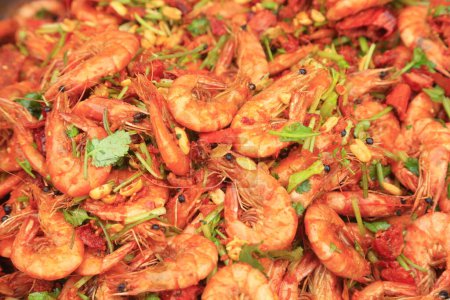 Photo for Braised prawns in Chinese famous dishes - Royalty Free Image
