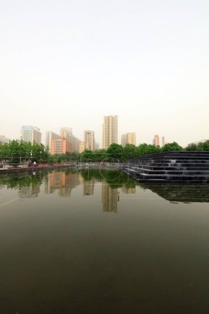 Téléchargez les photos : Hebei, Shijiazhuang Scène de la ville - en image libre de droit