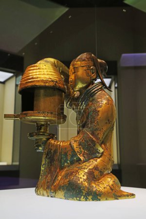 Foto de Reliquias culturales chinas antiguas en los museos - Imagen libre de derechos