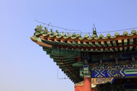 Photo for Architectural landscape of Chinese classical temples - Royalty Free Image