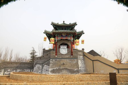 Foto de Arquitectura clásica china a la par - Imagen libre de derechos