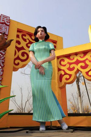 Foto de Linterna en forma de dama china - Imagen libre de derechos