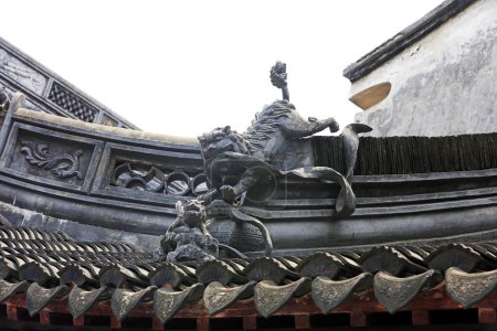 Photo for The eaves of ancient buildings are in Yu garden,Shanghai,China - Royalty Free Image