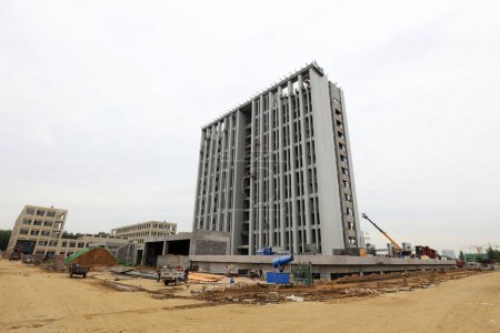 Foto de Sitio de construcción en China - Imagen libre de derechos