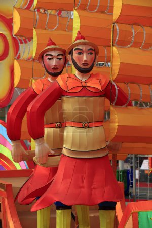Téléchargez les photos : Lanterne de soldat de la dynastie Ming - en image libre de droit