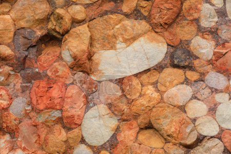 Photo for Colorful rocks with strange shapes, in a Geopark, China - Royalty Free Image