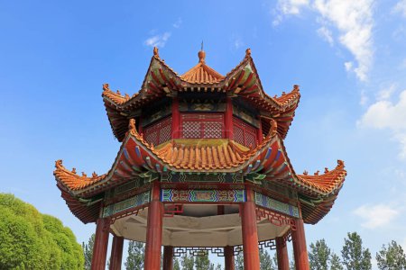 Photo for Chinese traditional Pavilion in the park - Royalty Free Image