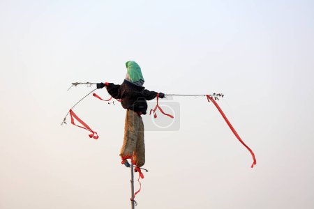 Photo for Scarecrow in the sky - Royalty Free Image
