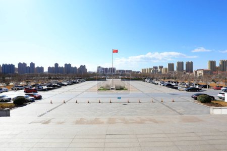 Téléchargez les photos : Paysage architectural du parc Beihe, Chine du Nord - en image libre de droit