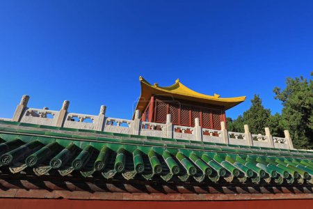 Photo for The scenery of traditional Chinese architecture in the temple of heaven in Beijing - Royalty Free Image