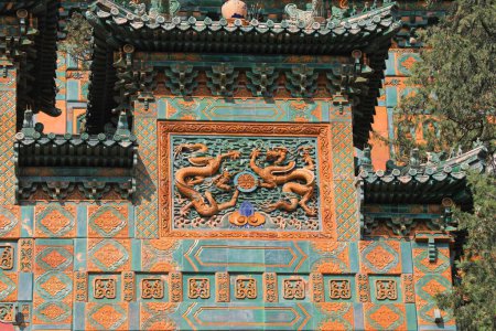 Téléchargez les photos : Pékin, Chine - 6 octobre 2020 : Le paysage de l'architecture chinoise antique à Pékin Palais d'été - en image libre de droit