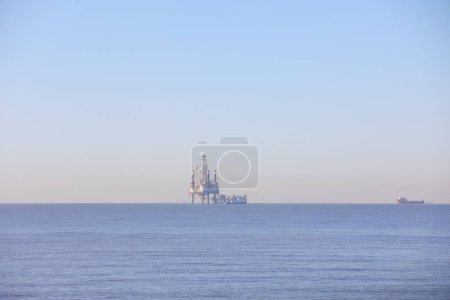 Offshore oil drilling platform vision, Tangshan, North China