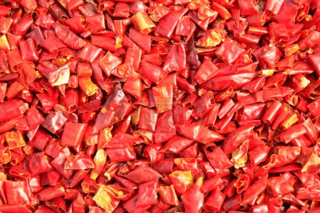 traditional Chinese flavor condiments chili, closeup of photo