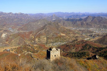 Great Wall of China architectural scenery