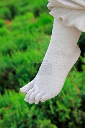 Photo for White lady sculptured feet - Royalty Free Image