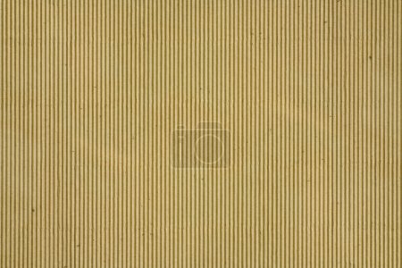 Photo for Packing corrugated cardboard, vertical striped background - Royalty Free Image