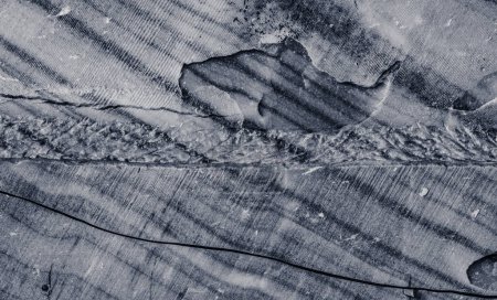Foto de Textura de sal natural, cruda en una mina de sal subterránea, mina de sal Turda, Rumania - Imagen libre de derechos