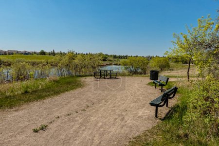 Téléchargez les photos : Le parc Lakewood est situé dans le quartier Wildwood de Saskatoon.. - en image libre de droit