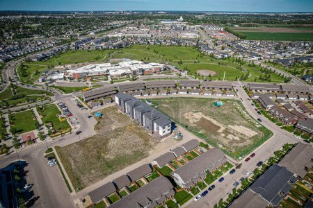 Photo for Willowgrove is a primarily residential neighbourhood located in the eastside of Saskatoon, Saskatchewan, Canada. It comprises a mix of mainly single-family detached houses and fewer multiple-unit - Royalty Free Image