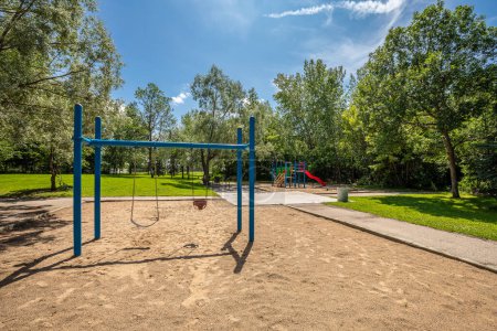 Téléchargez les photos : Meadowlark Park est situé dans le quartier Adelaide Churchill de Saskatoon.. - en image libre de droit