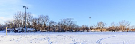Photo for Kilburn Park is located in the Exhibition neighborhood of Saskatoon. - Royalty Free Image