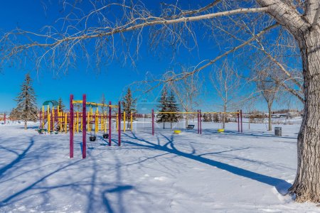 Photo for Dundonald Park is located in the Dundonald neighborhood of Saskatoon. - Royalty Free Image